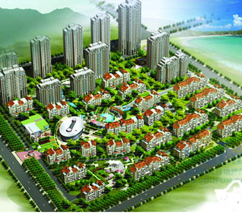 齊龍世紀花園疊拼272平二層房邊戶屋出售