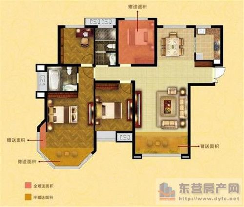 中南世纪城户型图_东营房产网