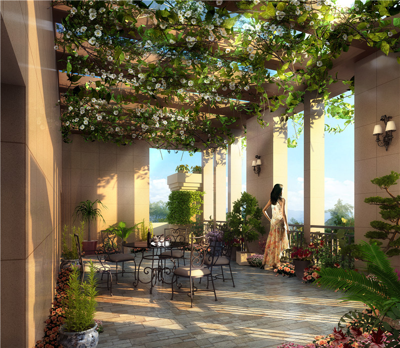 中央豪庭·柿園效果圖