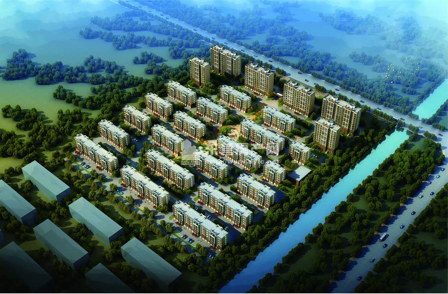 金辰·怡和水岸沙盤圖