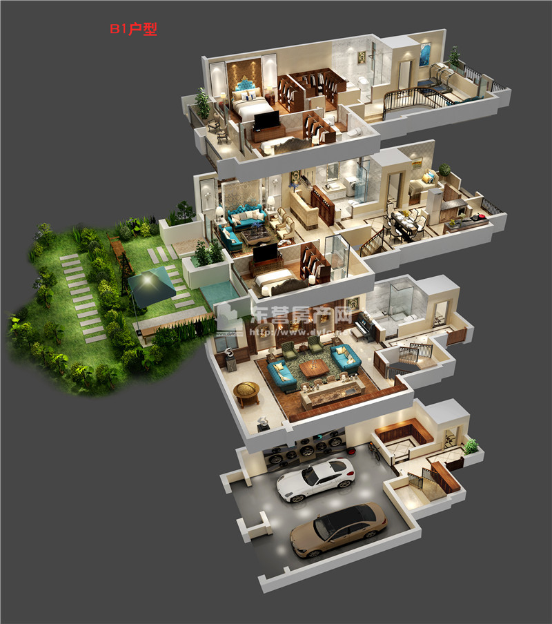 中央豪庭·柿園戶型圖