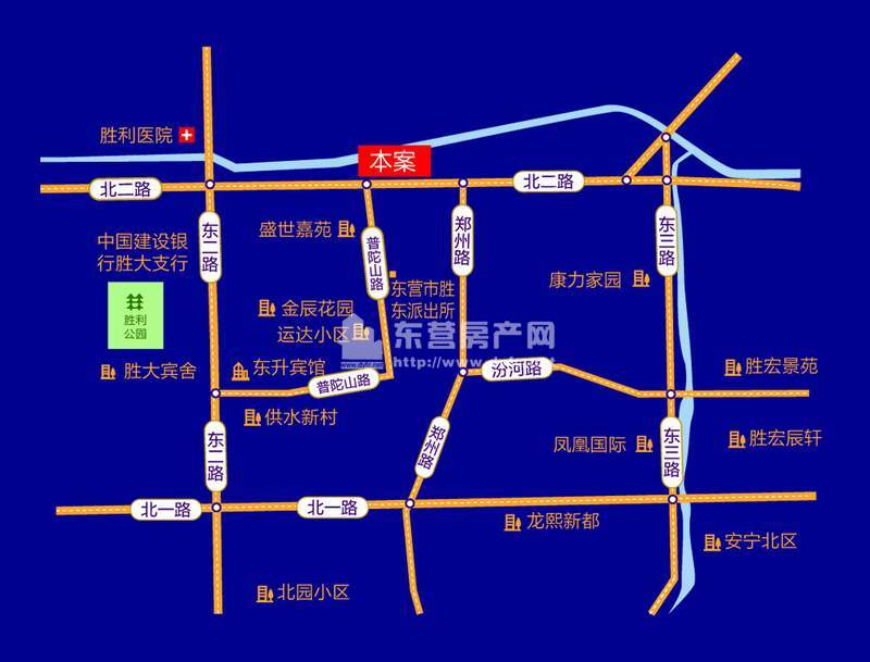 現代星城交通圖