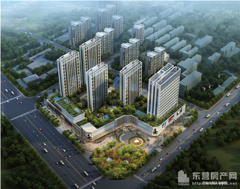 金辰富海廣場沙盤圖