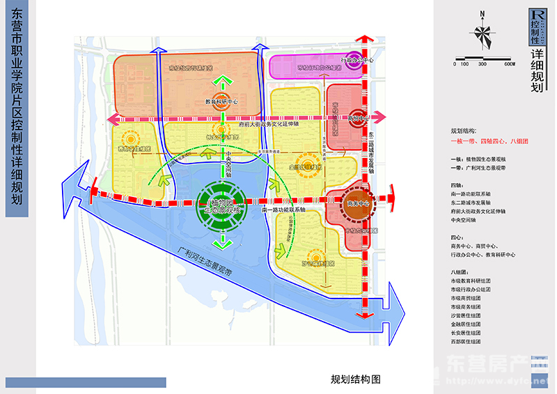 东营市中心城职业学院片区控制性详细规划及城市设计批前公示