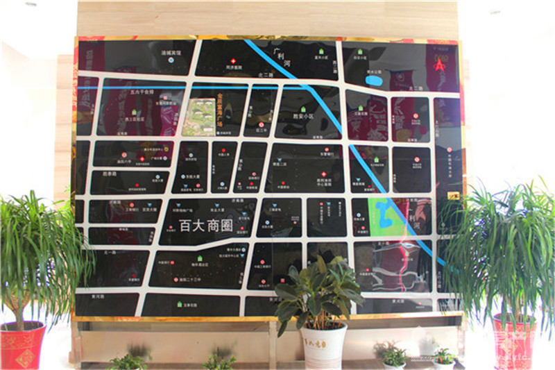 金辰富海廣場交通圖