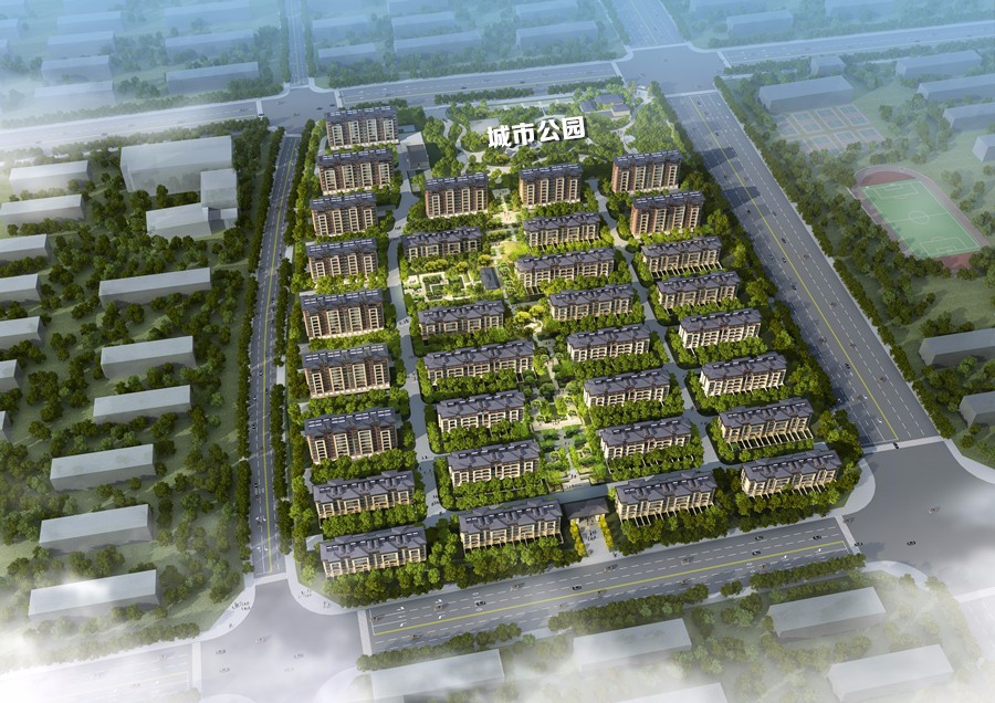 河口眾富·御園沙盤圖