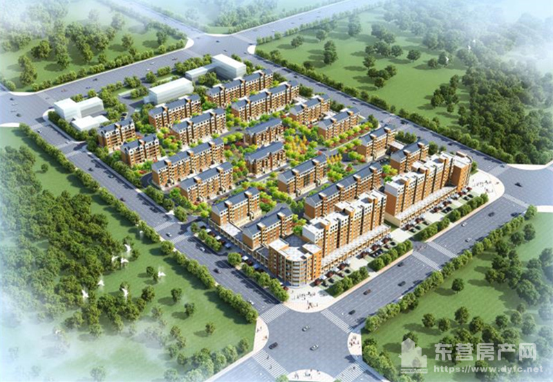 東港花園二期沙盤圖