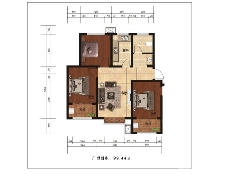 东港花园二期户型图_东营房产网