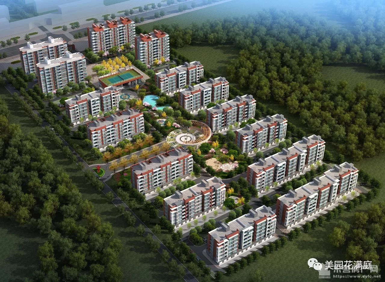 河口美園花滿庭沙盤圖