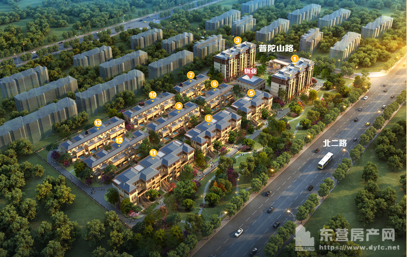 凌上·龍庭御府沙盤圖