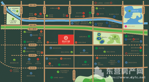 奧體學都交通圖