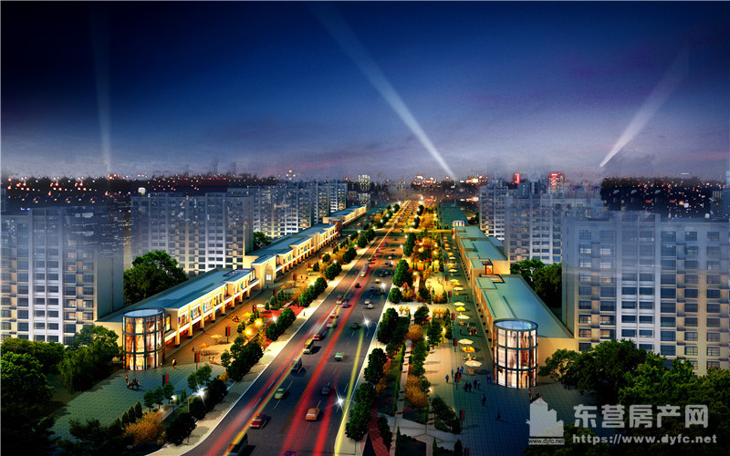 勝利花苑商街效果圖