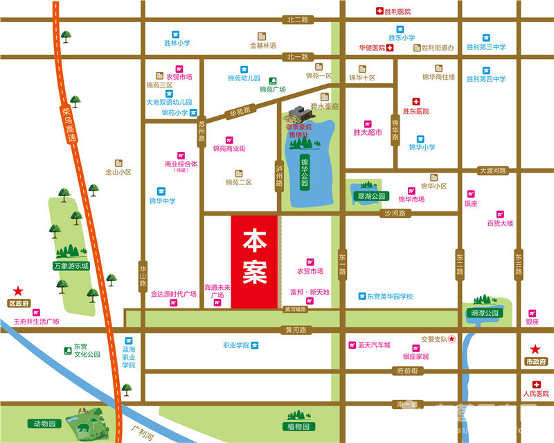 金基御景豪庭交通圖