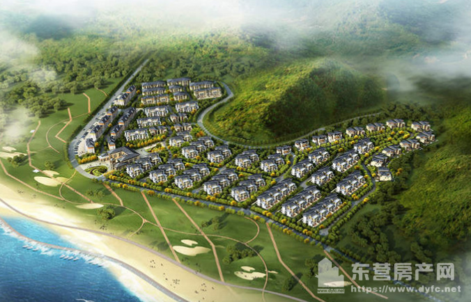 煙臺長島漁號小鎮沙盤圖