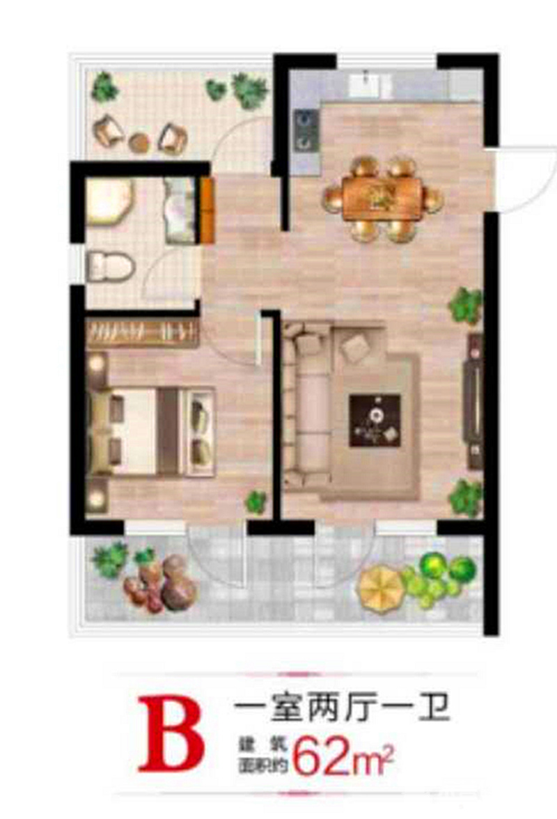 煙臺長島漁號小鎮戶型圖