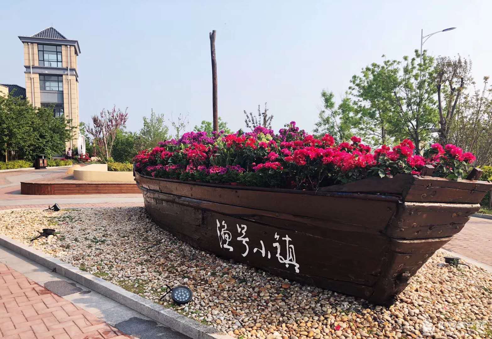 煙臺長島漁號小鎮項目現場