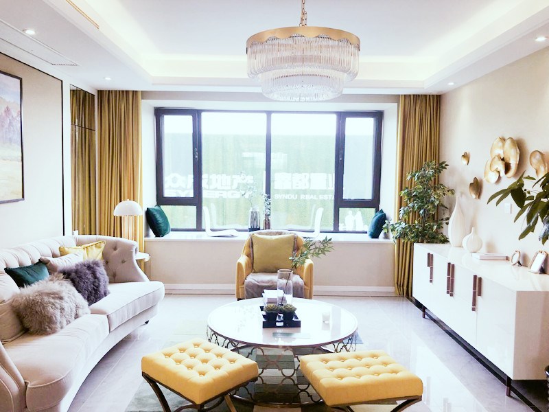  【清風熙悅】139㎡樣板間--客廳