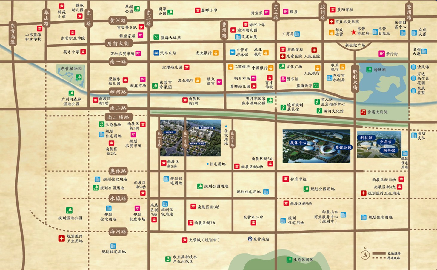 新匯御園匯悅府交通圖