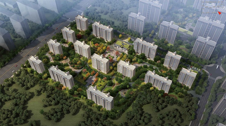 清風朗悅沙盤圖