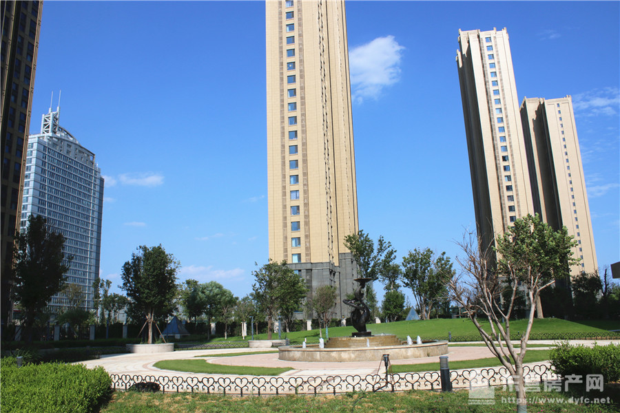 黃河三角洲國際廣場項目現場