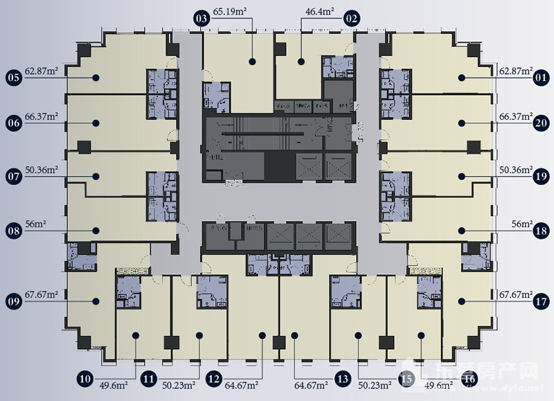 凱旋雙子座戶型圖