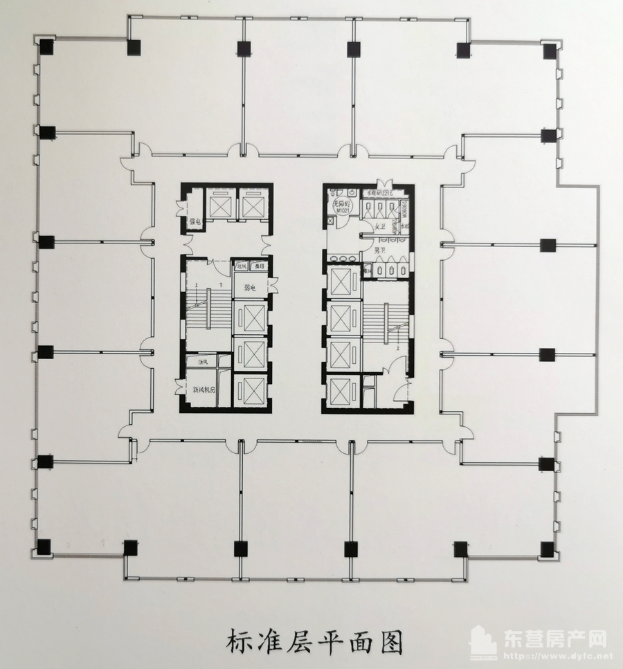 金辰大廈戶型圖