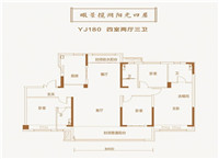 【方圓碧桂園云頂】建筑面積約180㎡百變四室，擁抱闔家幸福