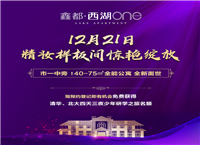 搶先看！熱盤【鑫都·西湖灣】公寓戶型圖新鮮出爐！