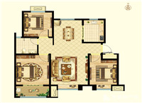 好房子，一套就夠了【董興花園玥府】115㎡三室戶型賞析
