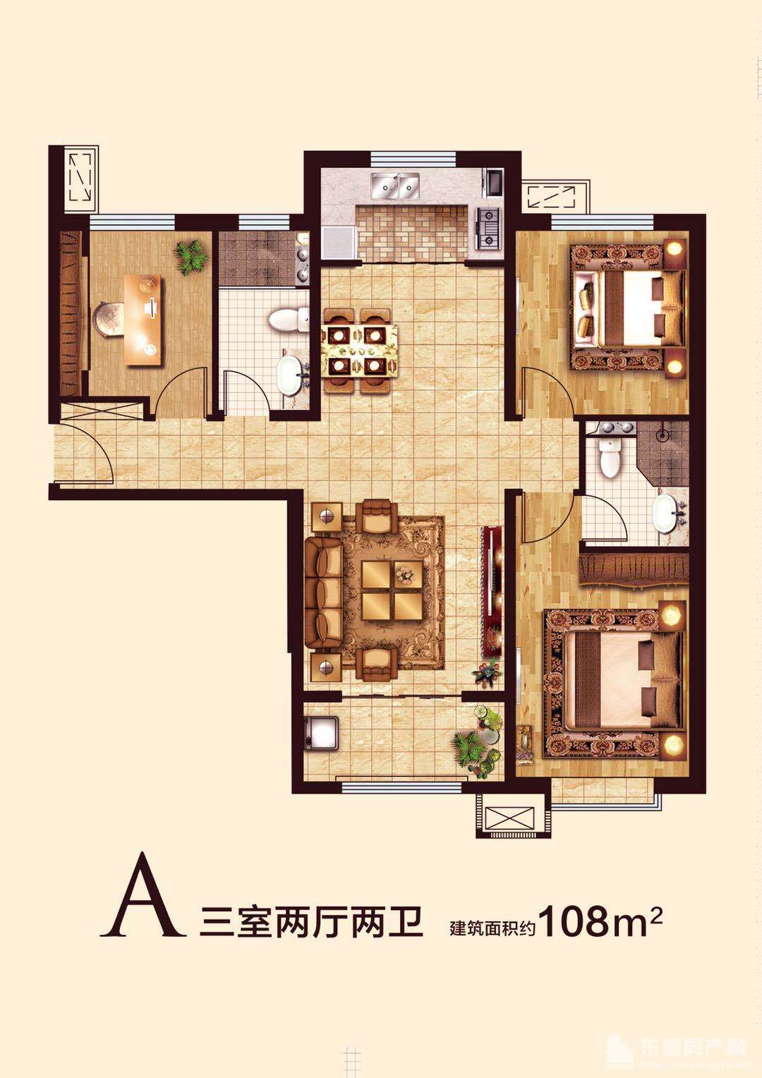 文安智慧新城户型图_东营房产网