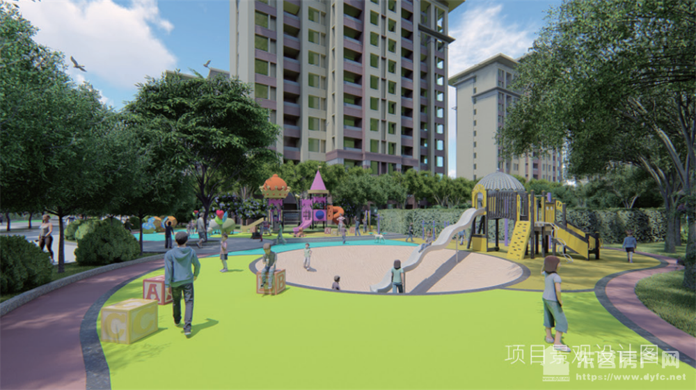 奧體學都效果圖