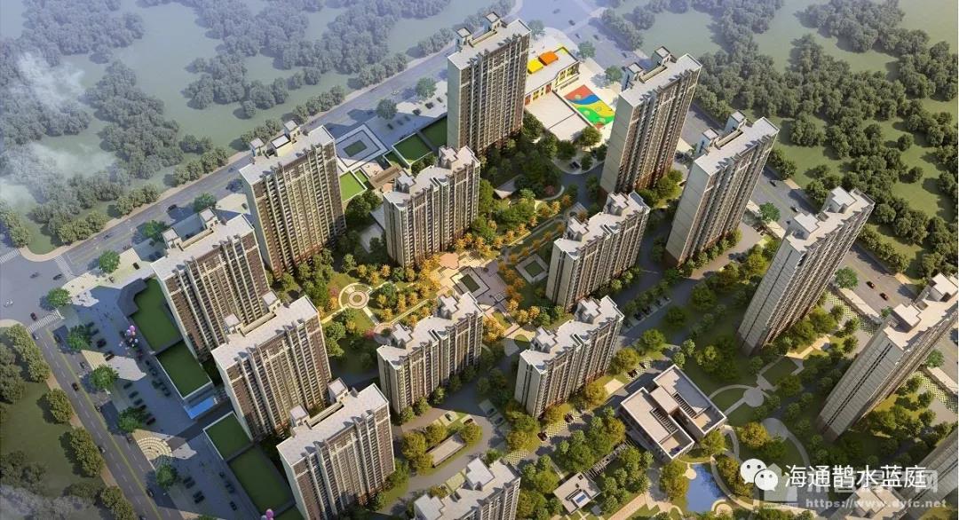 濱州海通鵲水藍庭沙盤圖