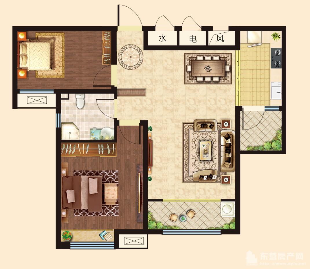 毓圣花苑戶型圖