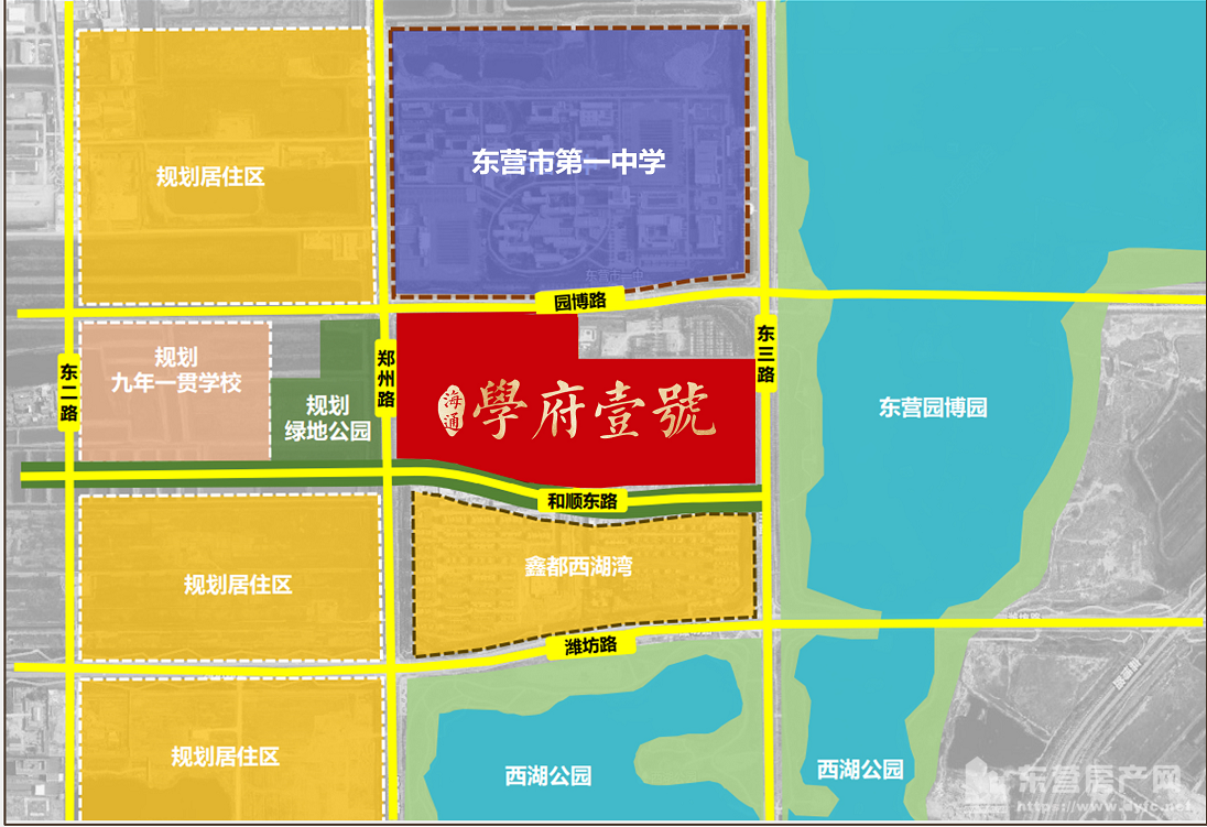 海通學府壹號交通圖