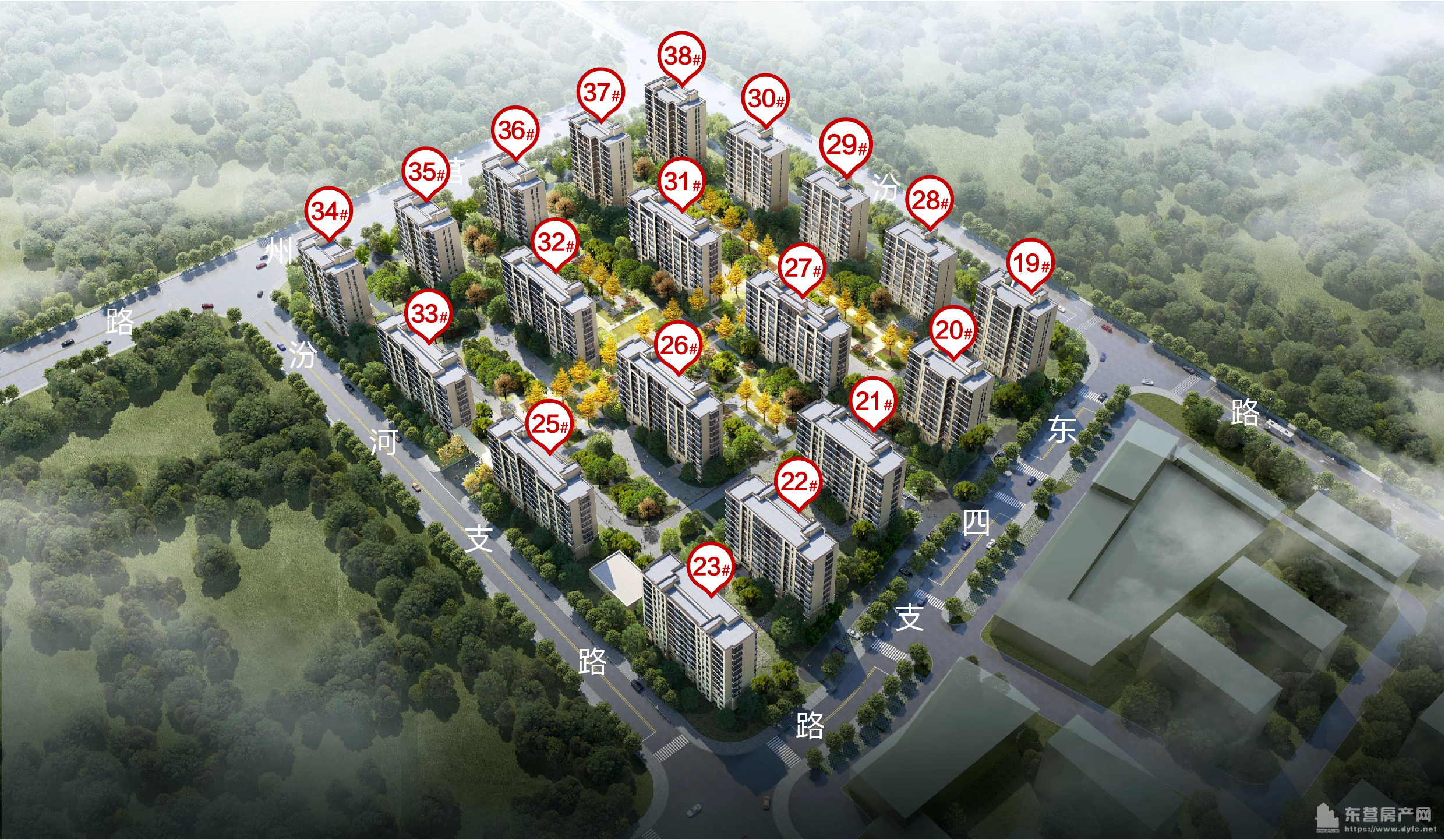 眾成和園沙盤圖