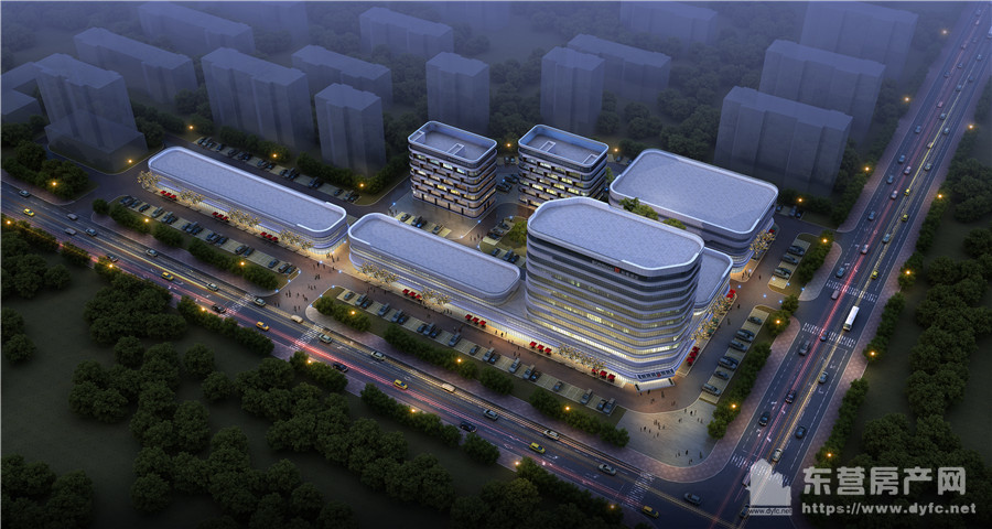 墾利城投繁華里沙盤圖