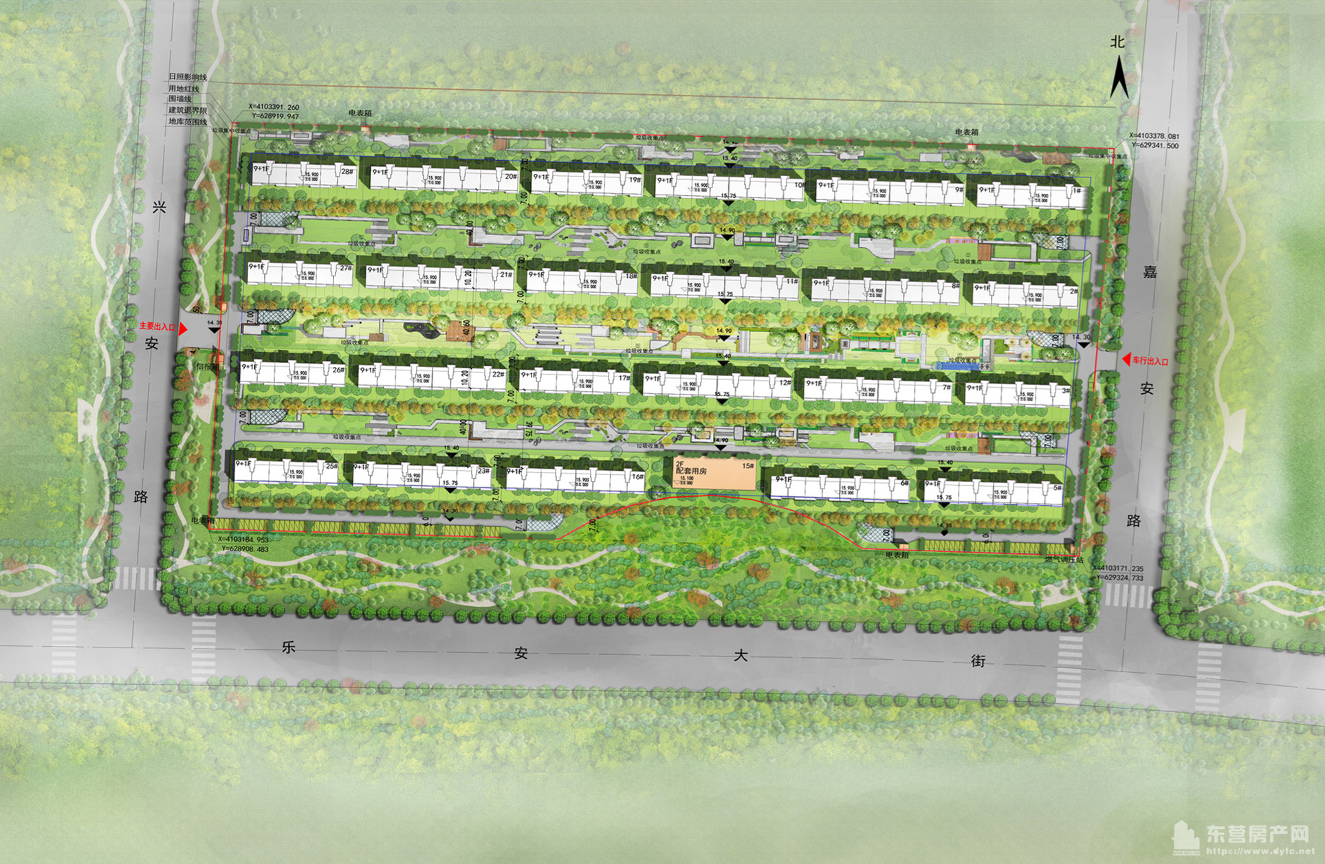 廣饒樂安大院配套圖