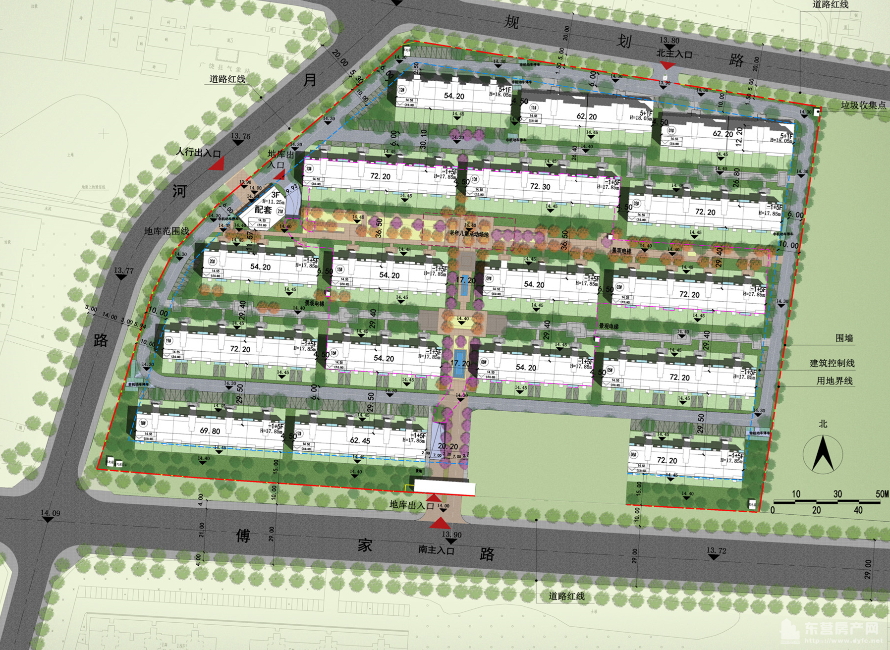 金辰·書香悅府配套圖