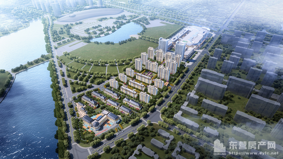 東營吾悅廣場沙盤圖