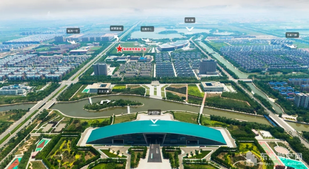 墾利博冠城市商業廣場配套圖