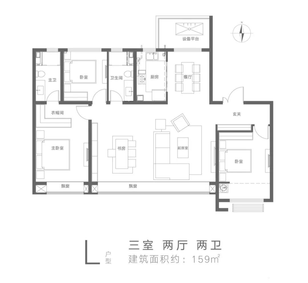 融創濱江壹號|江與城戶型圖