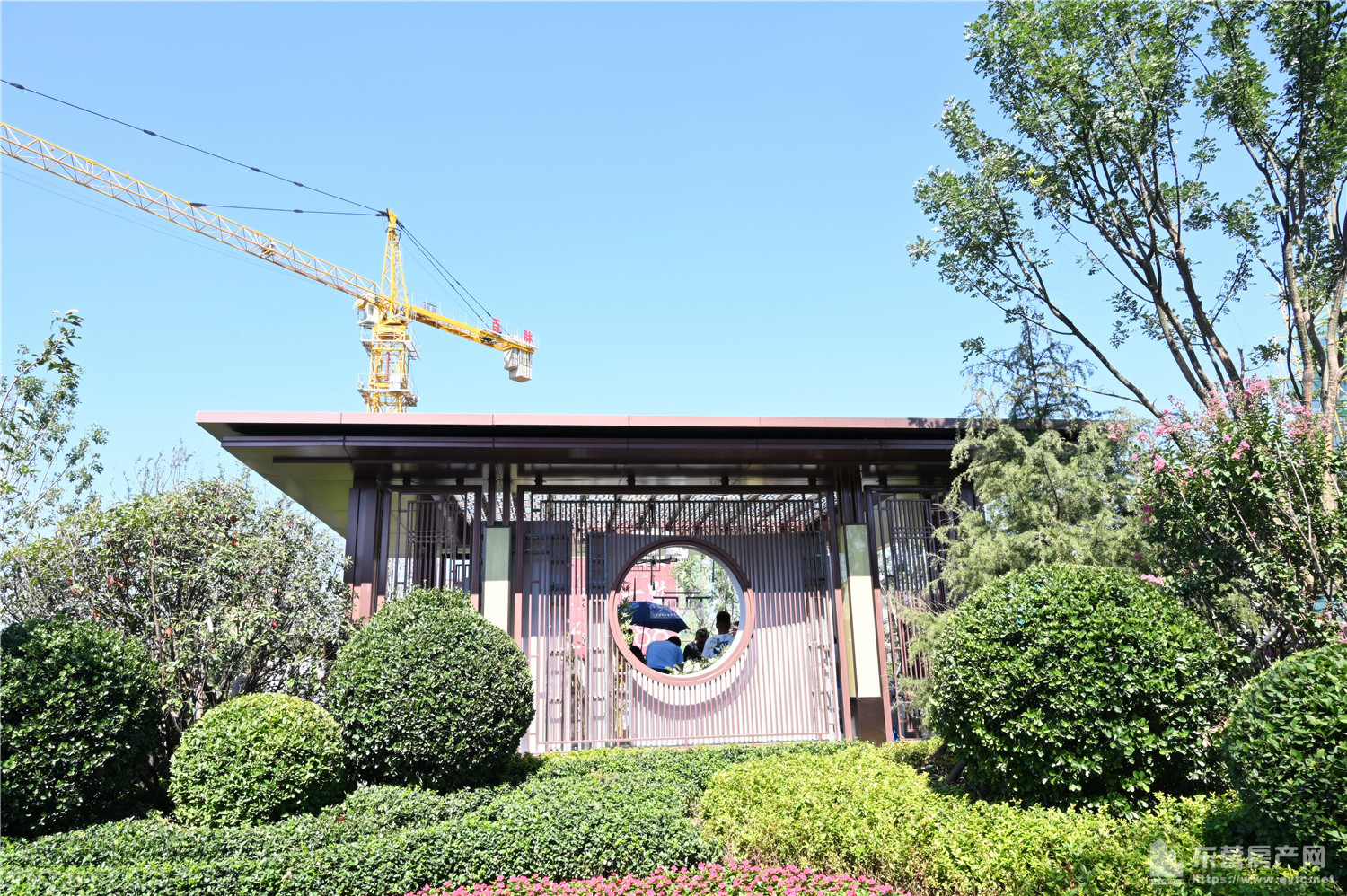 海通西溪蝶園項目現場