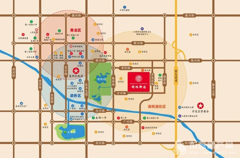 明珠御園交通圖