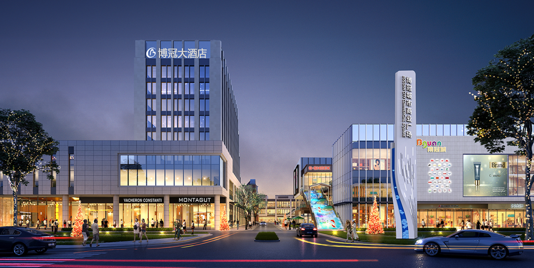 墾利博冠城市商業廣場效果圖