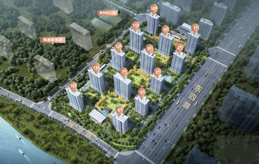 海通悅瀾灣沙盤圖