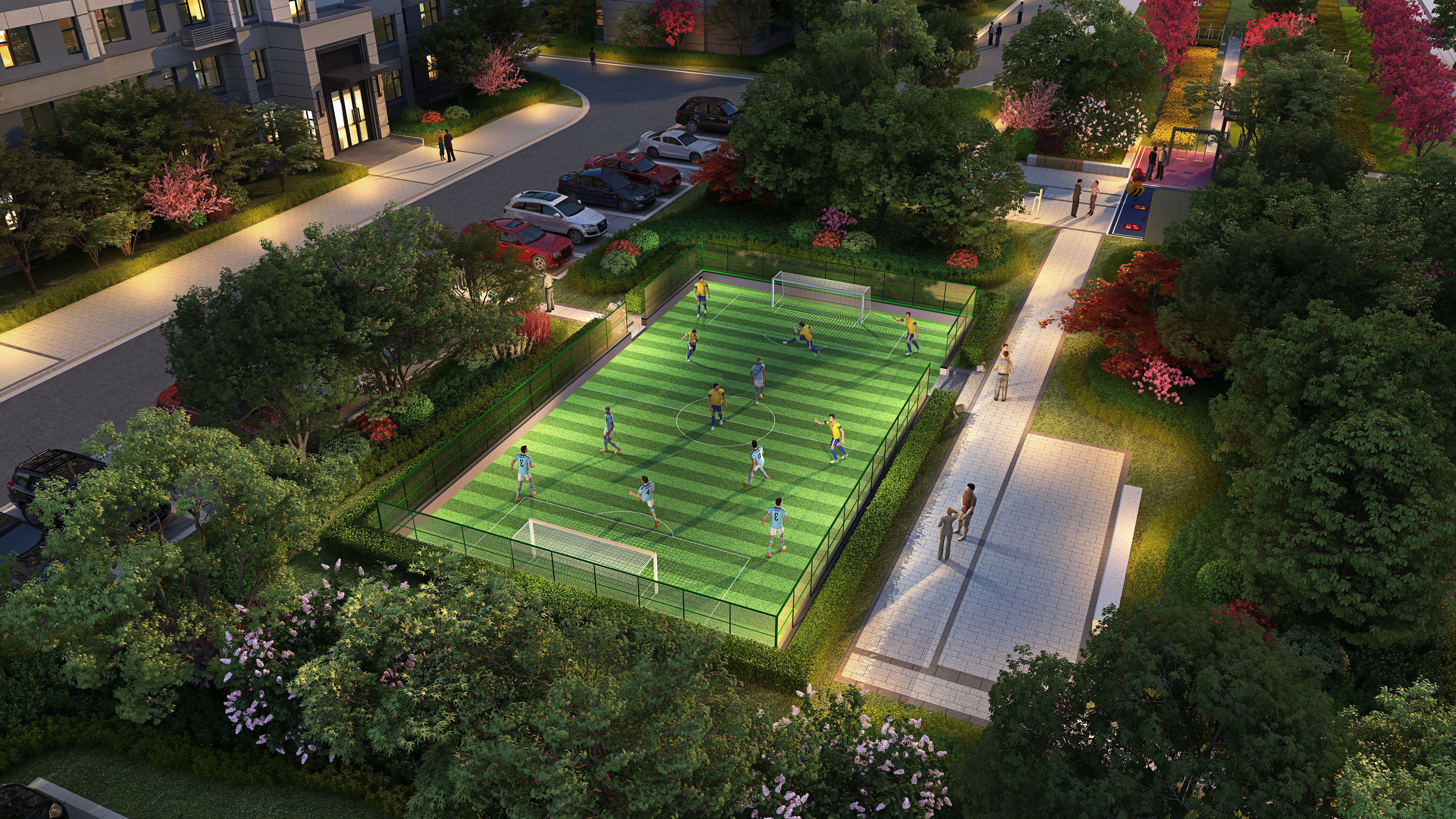 海通新邦·山河城小高層效果圖