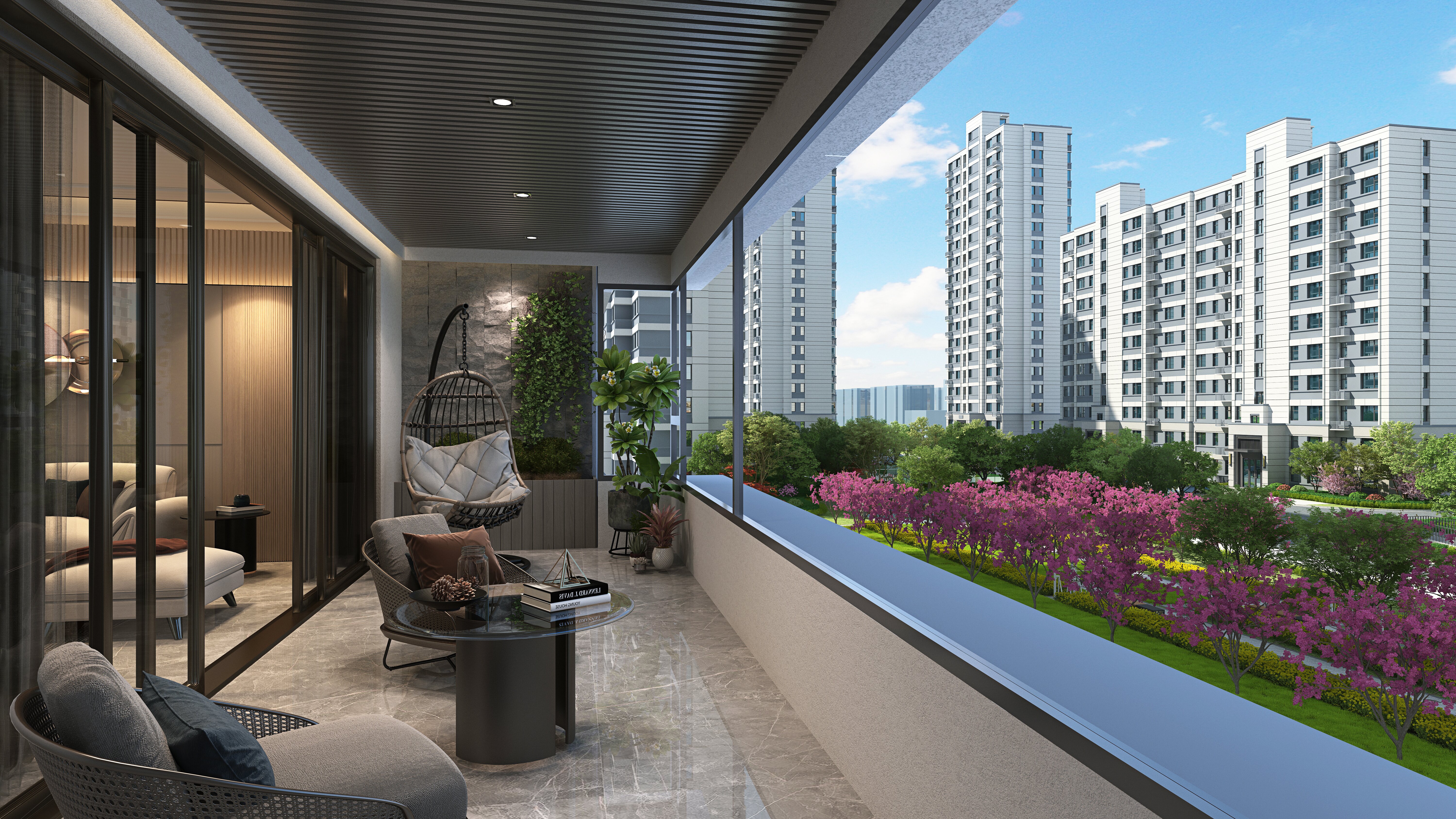 海通新邦·山河城小高層效果圖