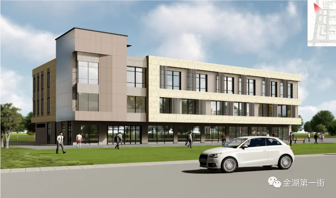 金湖第一街效果圖