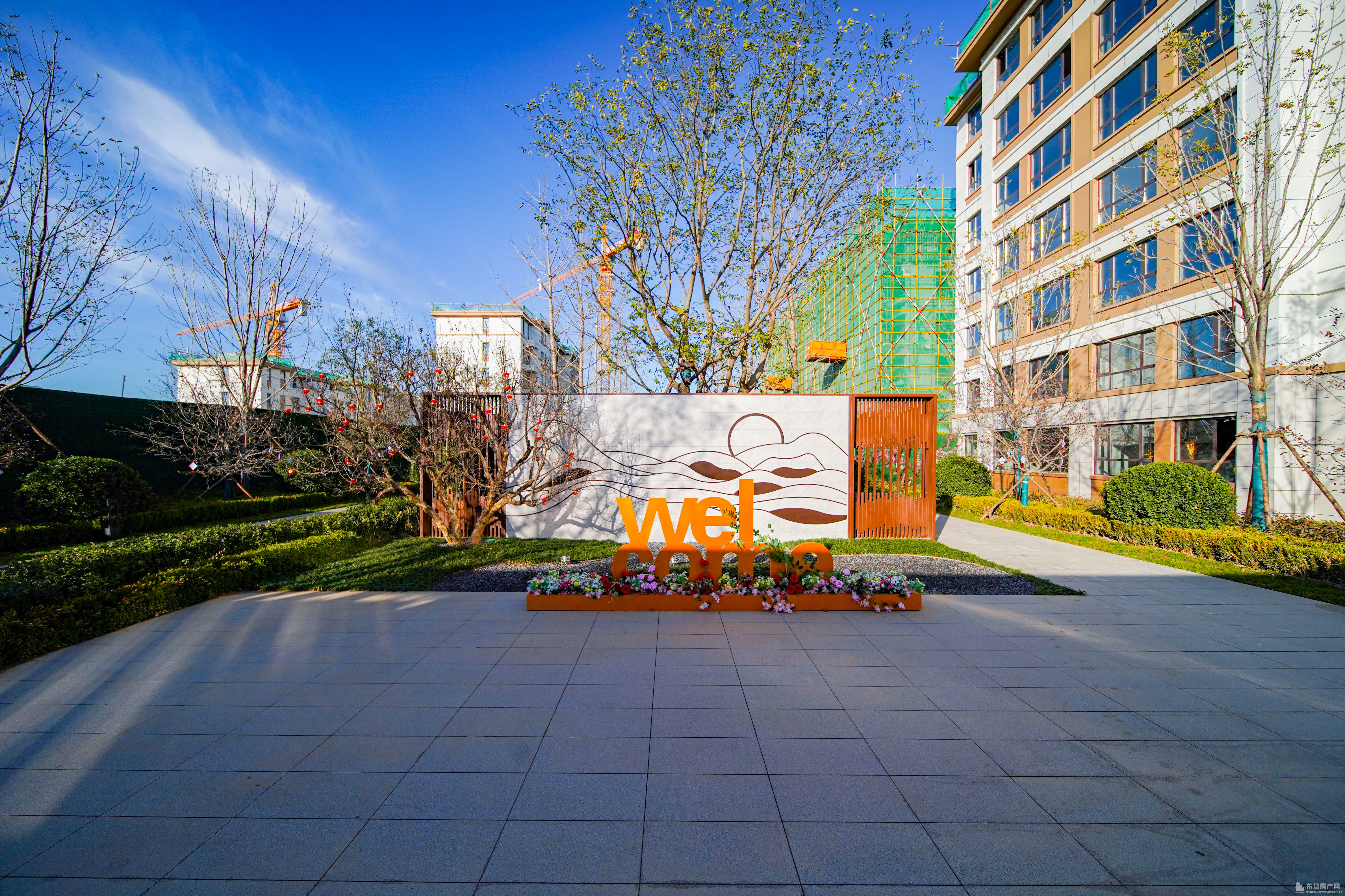 眾成悅島華庭實景圖