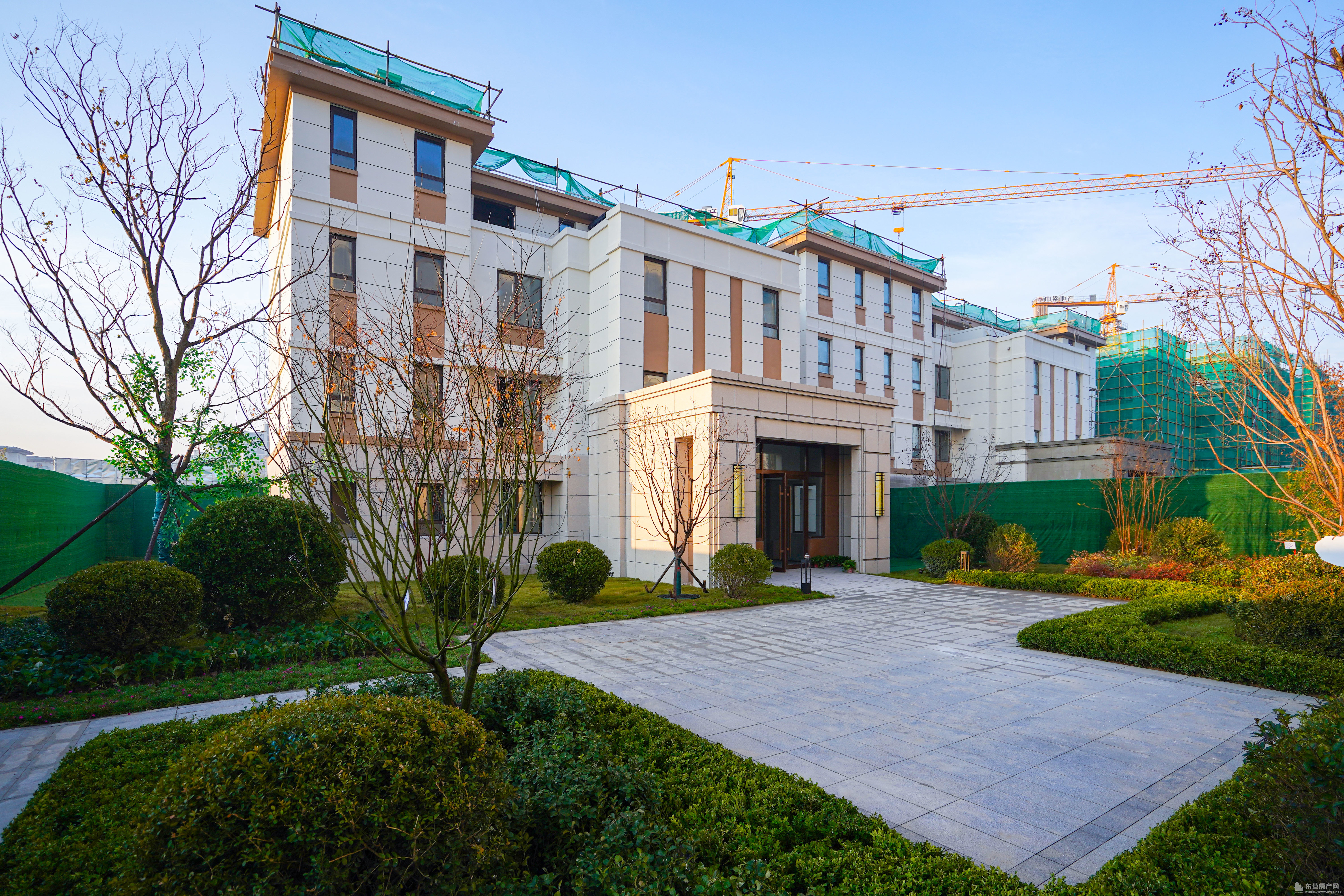 眾成悅島華庭實景圖